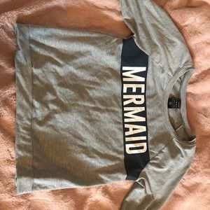 Mermaid grey sweater